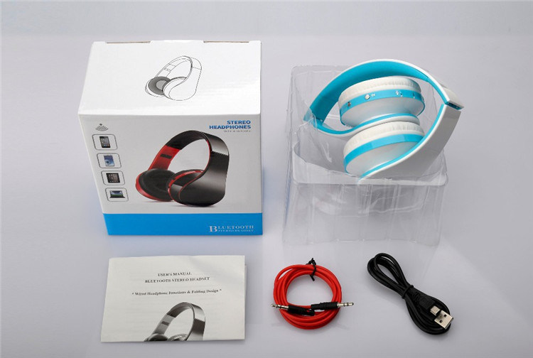 Noise Cancelling Wireless Stereo Sports Bluetooth Headphone Headset