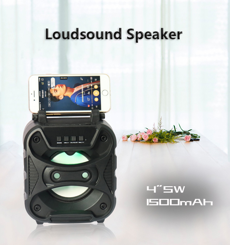 2020 Popular Bluetooth Speaker Wireless Portable Speaker Box Loud Speaker in China