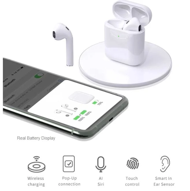 Factory Wholesale Tws Earphone in Ear Headphones Active Noise Cancelling for Ios 7, 8, 9