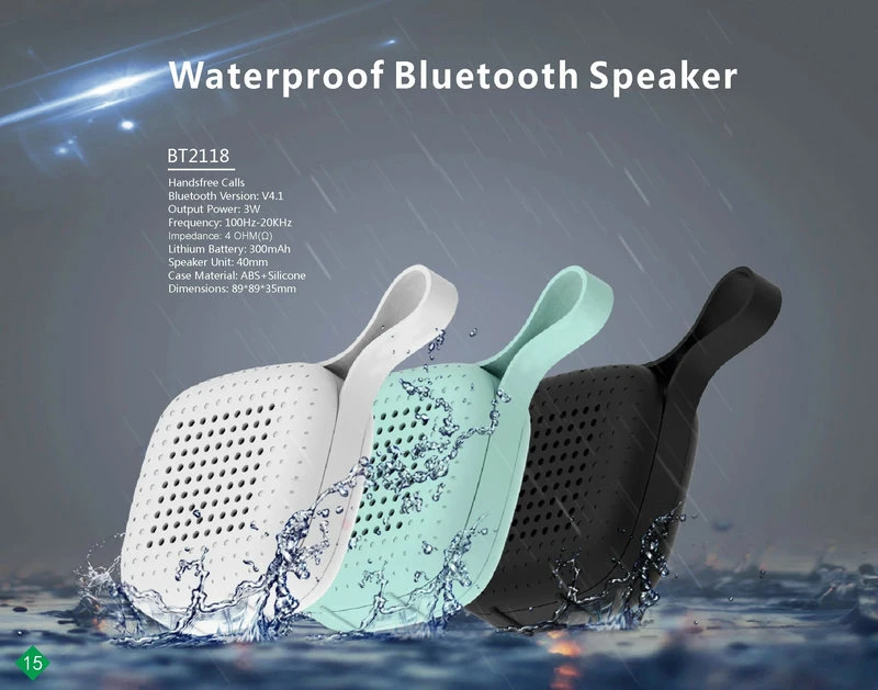 Sport Bluetooth Speaker Outdoors Portable Wireless Ipx 4 Waterproof Mini Bluetooth Speaker with Aux