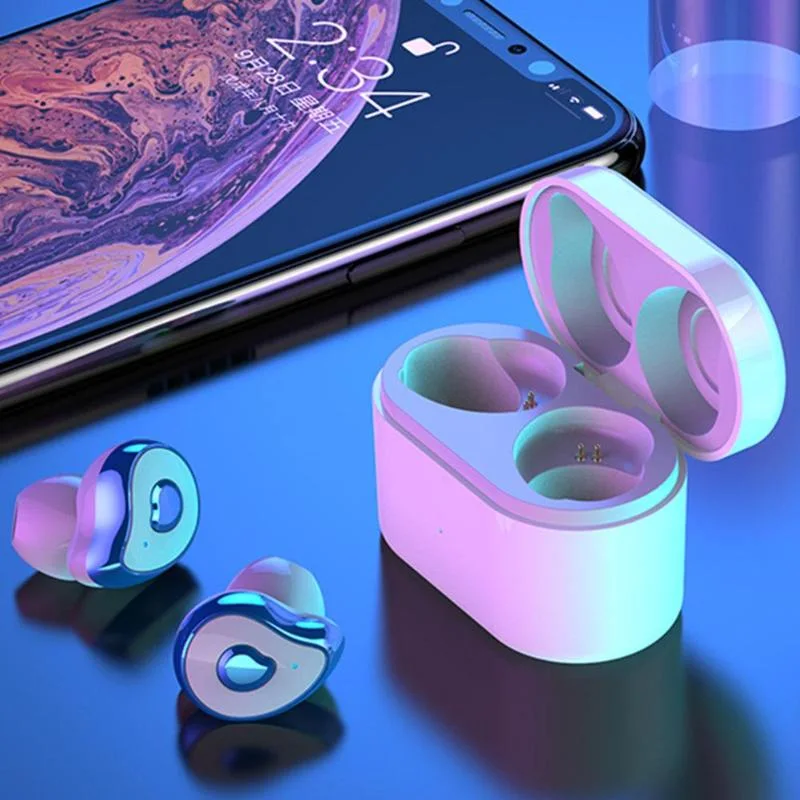 Bluetooth 5.0 Tws Bluetooth Earphone 6D Stereo Wireless Earphones Ipx5 Waterproof Earphones 650mAh Headfree Earphones