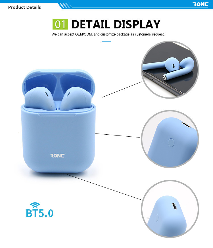 Low Price Wireless Bt Earphone Tws Bluetooth 5.0