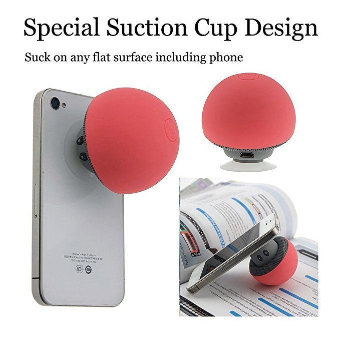 Mini Speaker Bluetooth Mushroom Shape Loudspeaker Super Bass Stereo for iPhone Andriod Mobile Phone