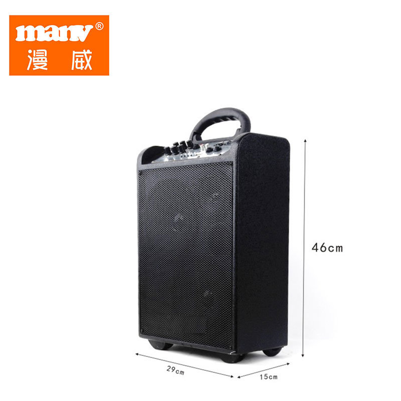 Outdoor Trolley Chargeable Power Portable Audio Sound Power Wireless Bluetooth Karaoke Speaker