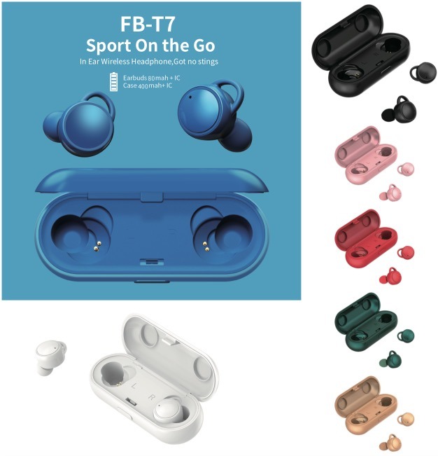 Bluetooth Earphone Headset in Ear Headphone for Samsung