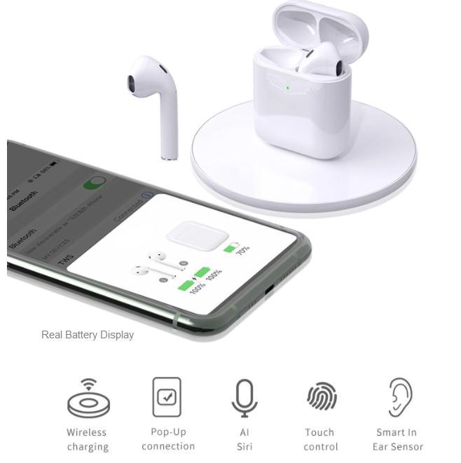 Touch Control Tws Bluetooth Earphones 5.1 Airpoder 2 Wireless Earbuds