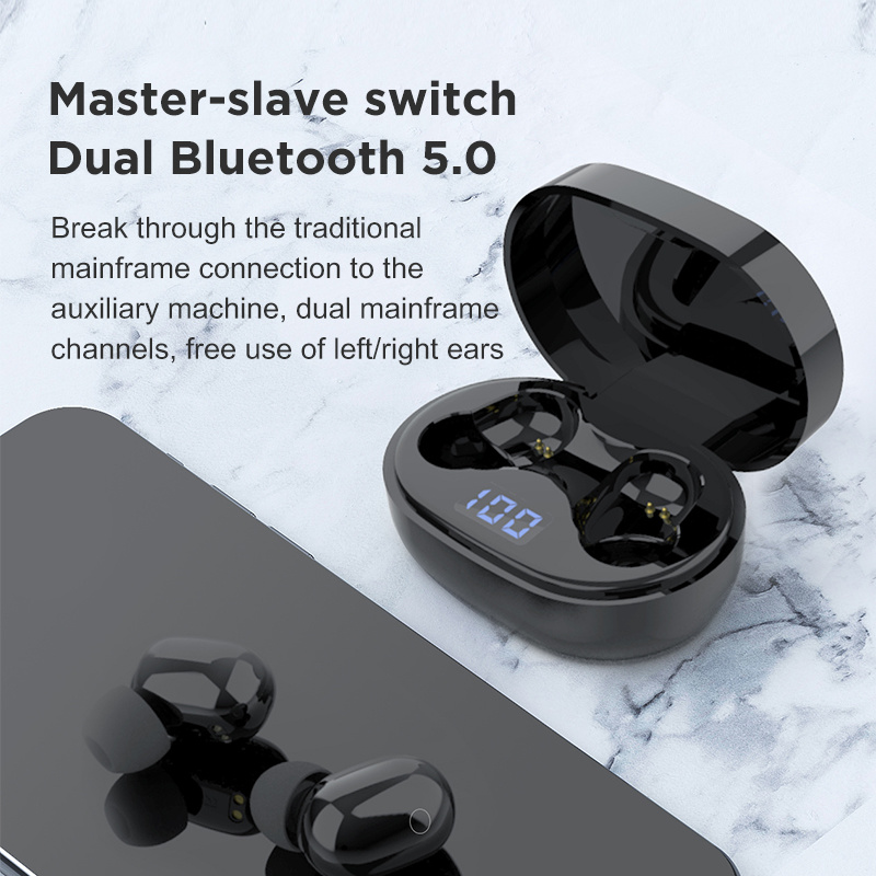 Bluetooth Earphones with Microphone Noise Reduction Sports Earphones