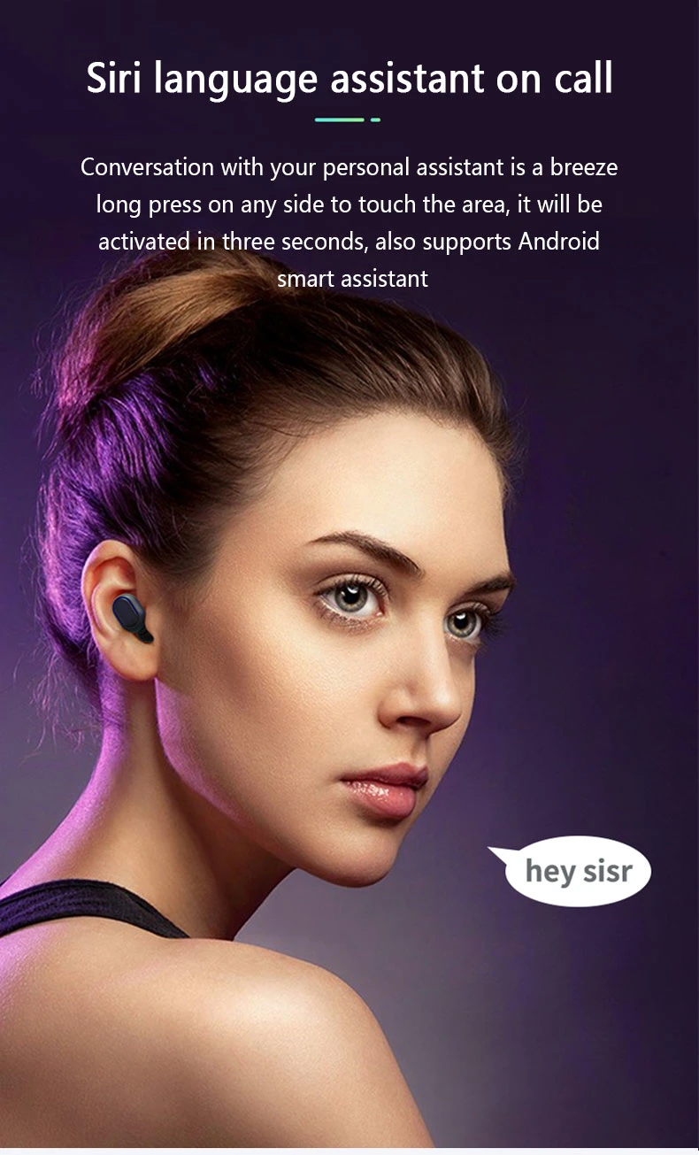 New Arrival Bluetooth 5.0 F9 Earphone Headphone for All Type Phones Auto Connect Bluetooth Earphone Wireless