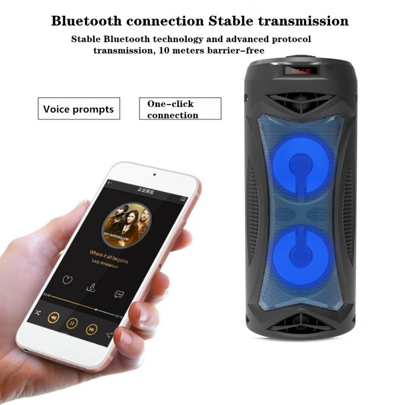 Bluetooth Speaker Portable Subwoofer Portable Outdoor Mobile Phone Wireless Small Speaker Subwoofer