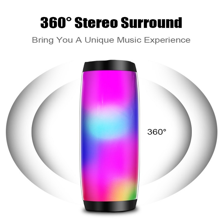 Portable Bluetooth Speakers Wireless Powerful with LED Light Speaker