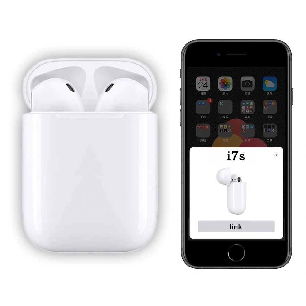 Original Factory I7s I7 S Tws for Apple iPhone Earphones Bluetooth Headphones Earphones Earbuds