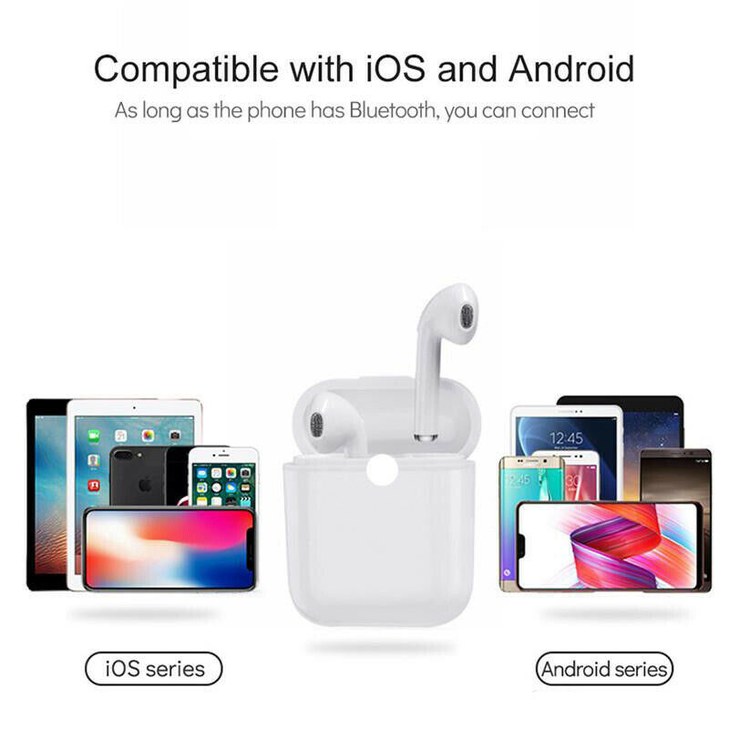 Tws Wireless Earbud Wireless Earbuds Touch Bluetooth Headphones Double V5.0
