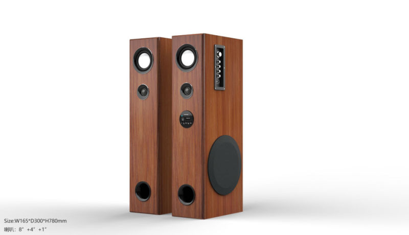 2.0 Bluetooth Tower Speaker Bluetooth Home Theater System Speaker Floor Standing Speaker