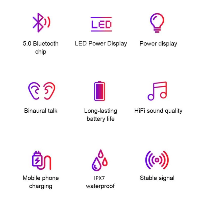 Power Bank Tws Earphone/Earphone/Bluetooth Headset/Earduds