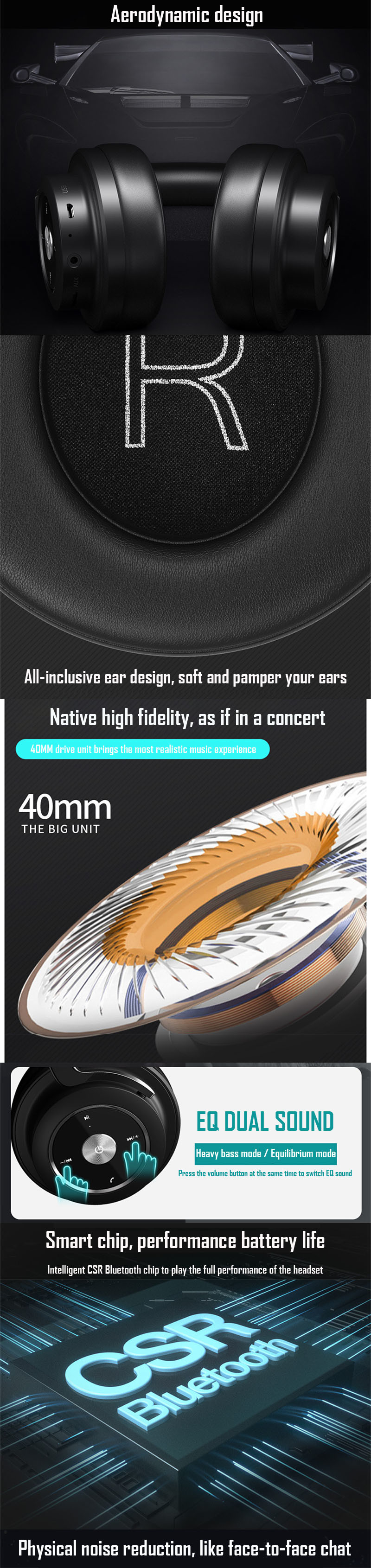 Top Quality Picun Comfortable Bluetooth Earbuds Wireless Headphones P20s with Flash Charging