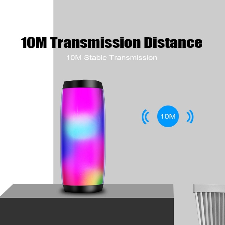 Column Wireless Portable with LED Light Bluetooth Speakers