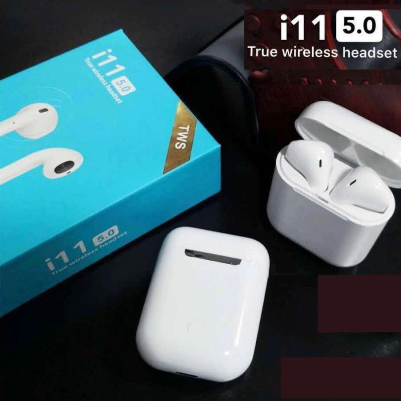 5.0 Chip Mini I11 Tws Auriculares Wireless Earphone Earbuds Sports with Charging Case