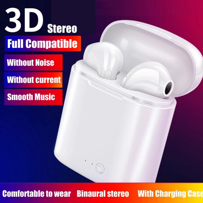 Wireless Bluetooth Earphone I7mini Headset for iPhone Huaiwei