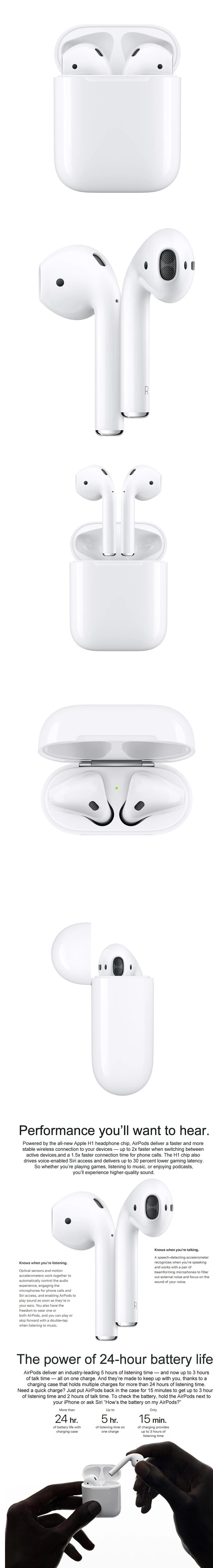 Airpod Wireless Bluetooth Headset Earphone for iPhone