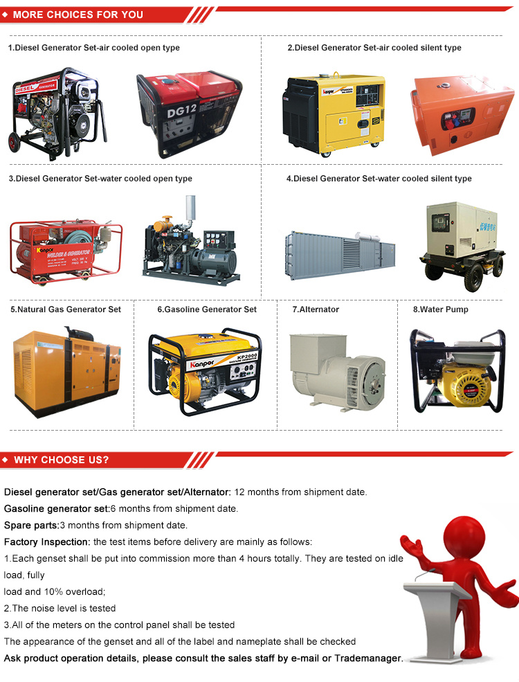 Good Price 20kVA Water Cooled Opentype Diesel Generator with China Brand Engine