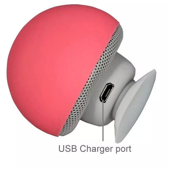 Mini Speaker Bluetooth Mushroom Shape Loudspeaker Super Bass Stereo for iPhone Andriod Mobile Phone