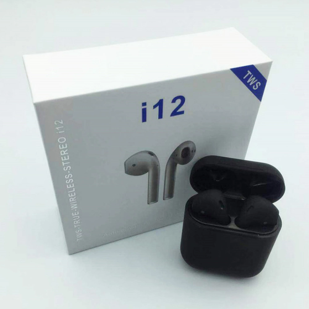 2019 Wireless I12 Tws Bluetooth 5.0 Earphone Wireless Double Calls Smart Touch Earphone