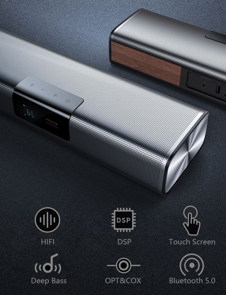 Bluetooth 5.0 Home TV Speaker for Home Theater System & PRO PA Sound Speaker