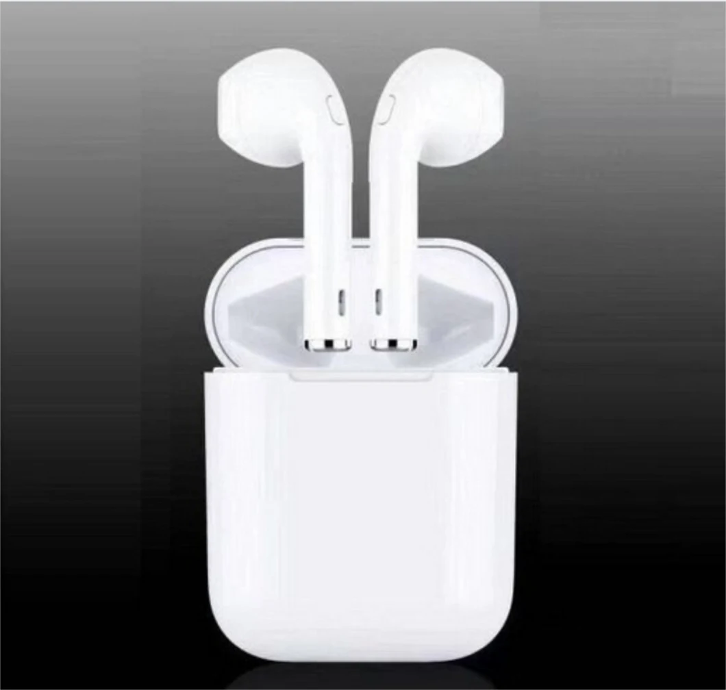 Bluetooth Headphone True Stereo Headphone Sport Headphone Noise Cancelling Headphone Tws I7s with Charging Box