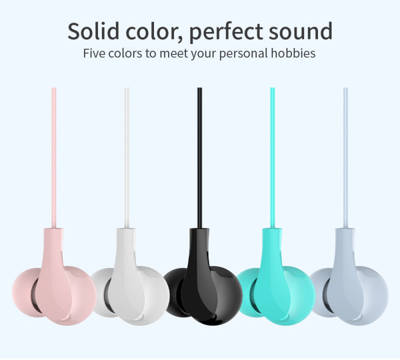 Free Sample Hands Free in Ear Mobile Phone Earphone with Mic Gift Music Earphone Headphone