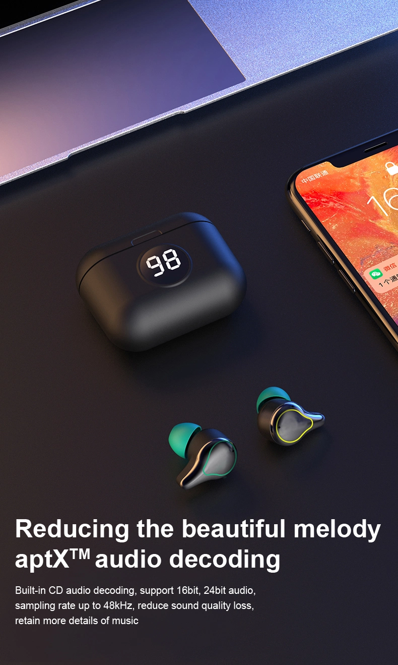 T89 Watch Combo Bluetooth Headset High-End Fashion Bluetooth Earbuds True Wireless Earphones Comfortable Tws Earphones