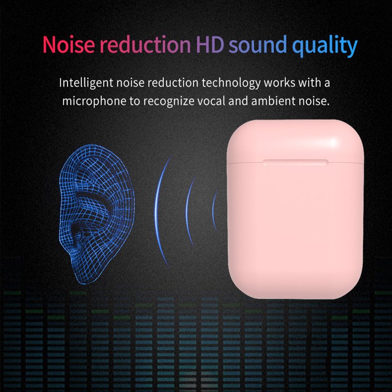 Tws Wireless Headphones Bluetooth 5.0 Earphones Original Inpods 12 for Mobile Phone