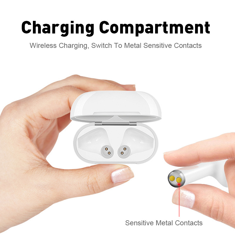 Tws Wireless Headphones Bluetooth 5.0 Earphones Original Inpods 12 for Mobile Phone