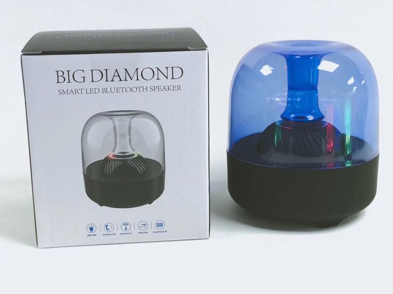 Smart LED Desk Lamp Bluetooth Speaker, Speaker Portable Wireless Bluetooth