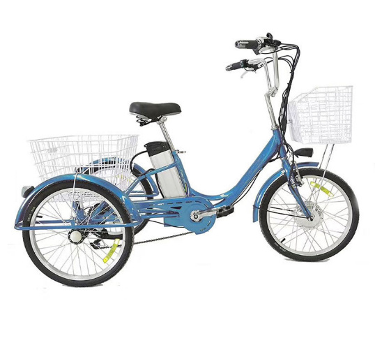 Wholesale 36V 250W Adult Large Electric Tricycle for Shopping