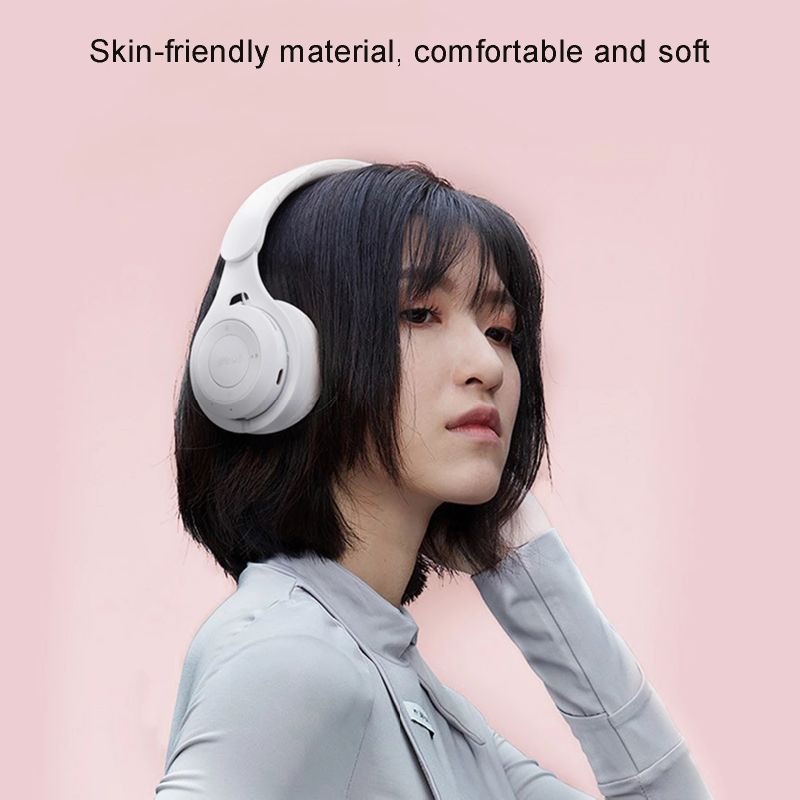 Stereo Headphones Wireless Bluetooth Headphones Music Headset with Mic Earphone