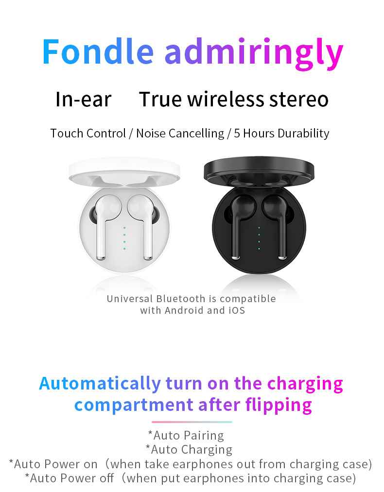 Best Selling of Private Model Tws40 Bluetooth Wireless Earphone