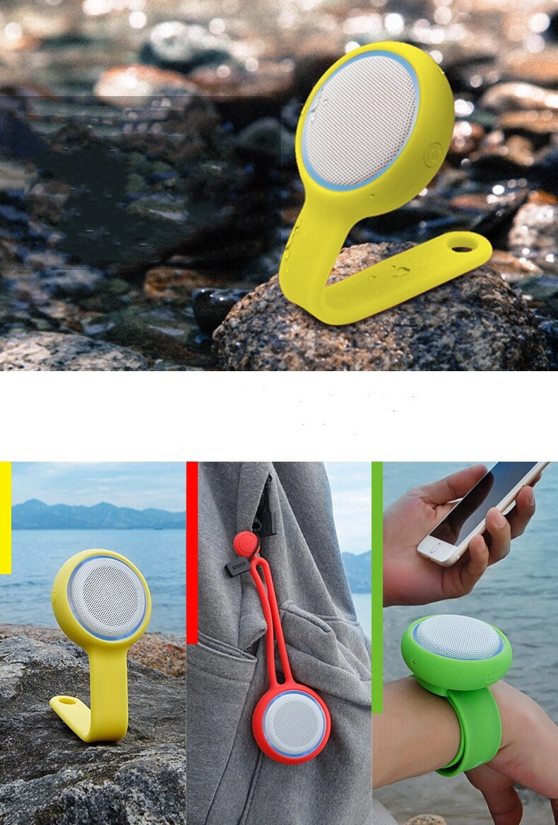 3 in 1 Silicone Wireless Mini Bluetooth Speaker Bracelets Bike Speaker Bag Speaker