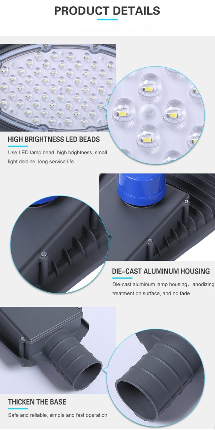 Factory Prices 60W Solar LED Street Light LED Lamp