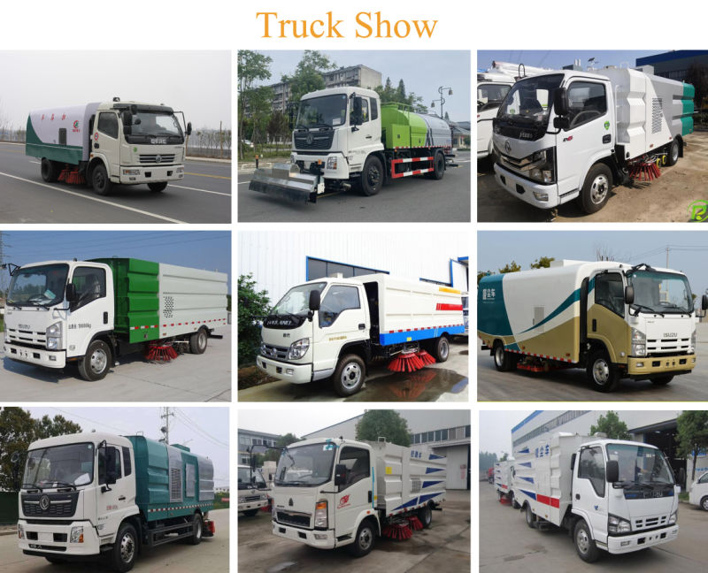 China DFAC Road Street Sweeping Sweeper Vehicle Motor Truck