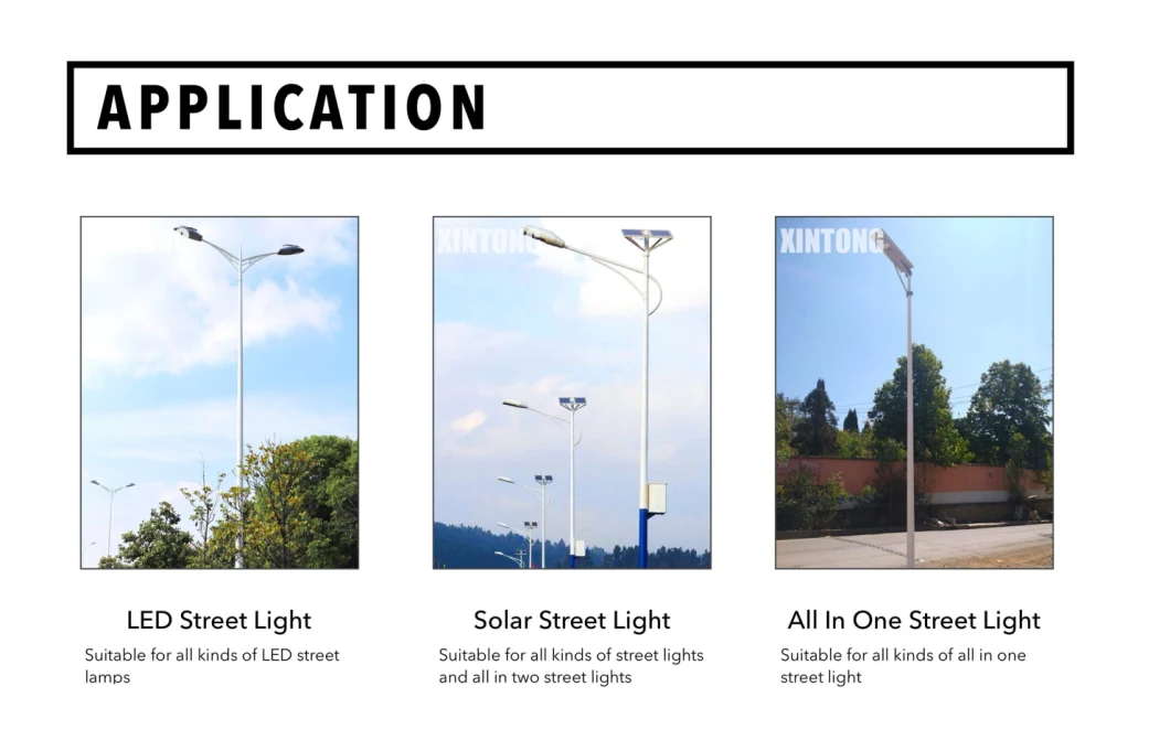 LED 60W de energía solar de hierro fundido de la luz de la calle para Square