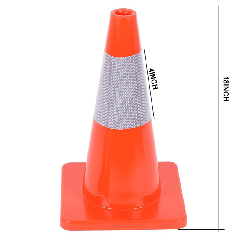 Wholesale 450mm Small Flexible PVC Cone Road Traffic Cone