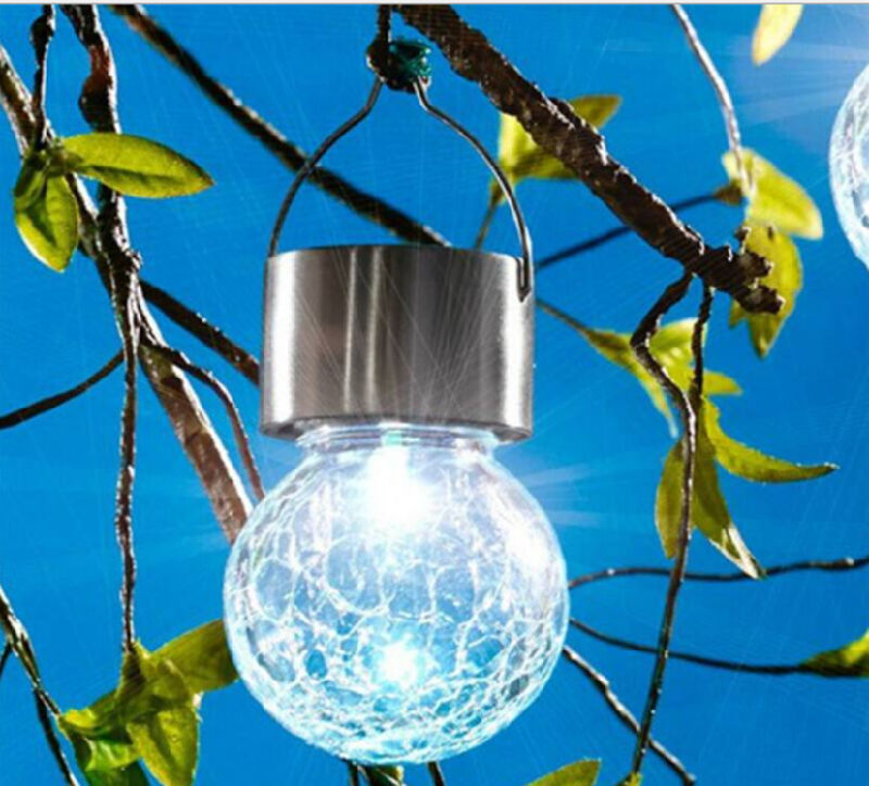 Colorful Decorative Solar Powered LED Garden Lamp