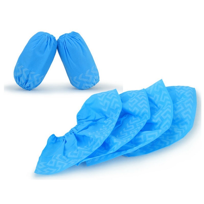 Wholesale Manufacturer Waterproof Disposable Shoe Covers Disposable Non Woven Fabric Non Slip Boot Covers