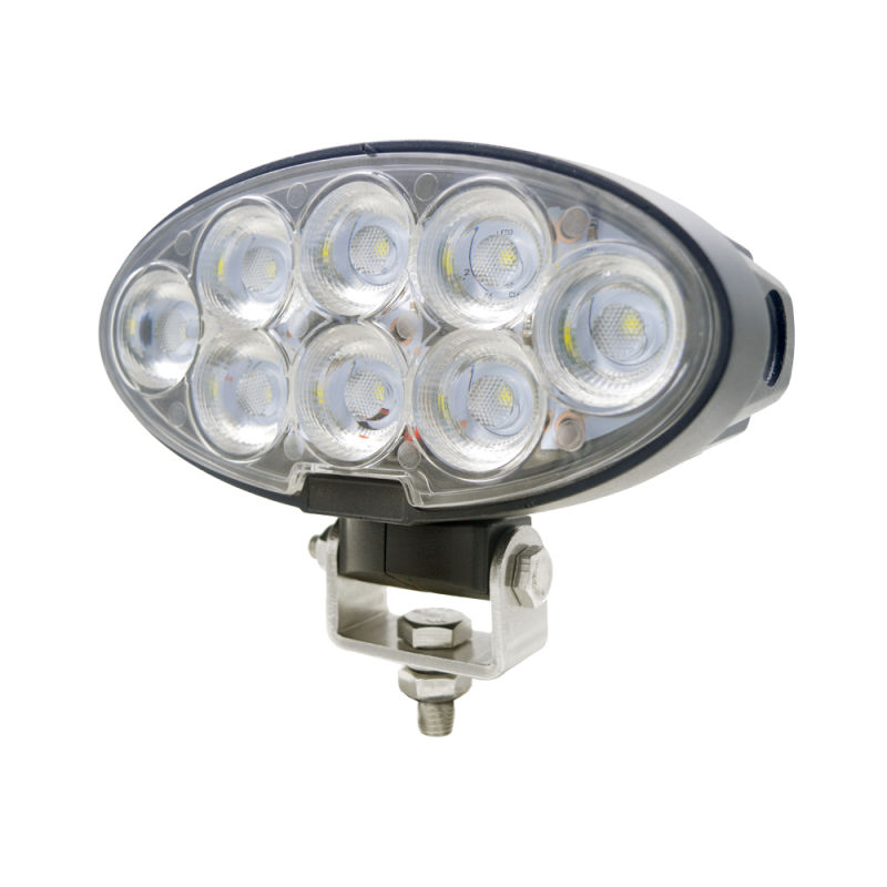 LED Auto Lights 7" 80W Oval CREE LED Truck Spot Lights with Swivel Brackets