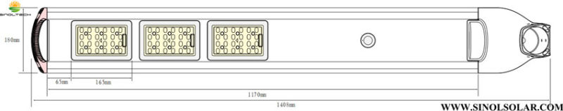 All in One Design 30W Solar LED Street Lamp Post (INL-30W)