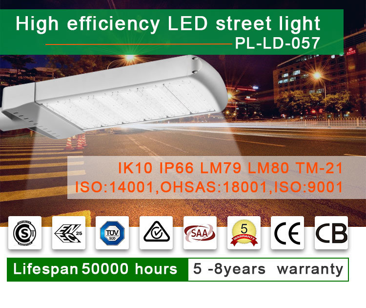 150lm Per LED Outdoor Lighting 100watt LED Street Light