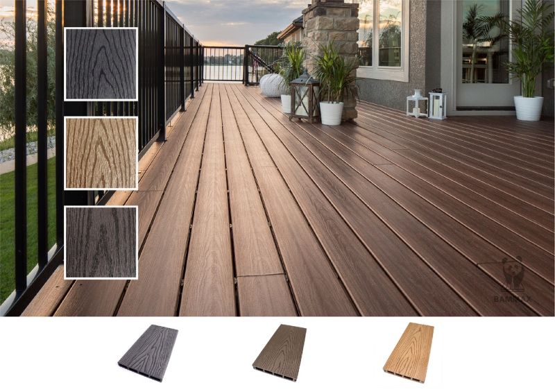 Waterproof Decking Wood Outdoor WPC Composite Decking Outdoor WPC Board Manufacturers