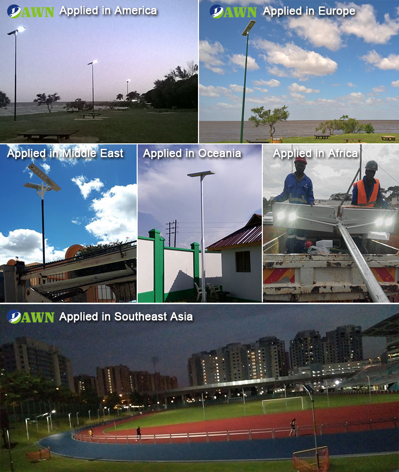 Guangdong Solar Street Light Suppliers Motion MPPT Lamps for Yard