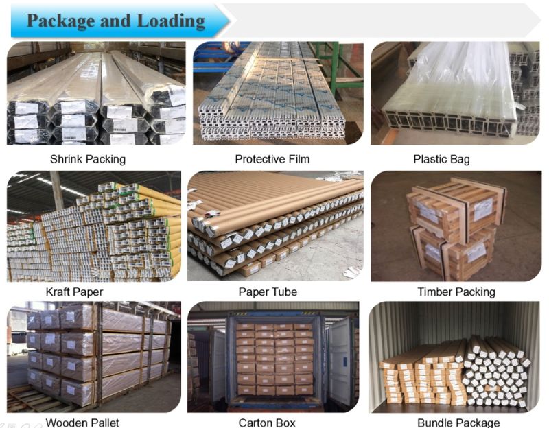 Anodized Aluminium Profile Wholesale Aluminium Extrusions for Transport Industry