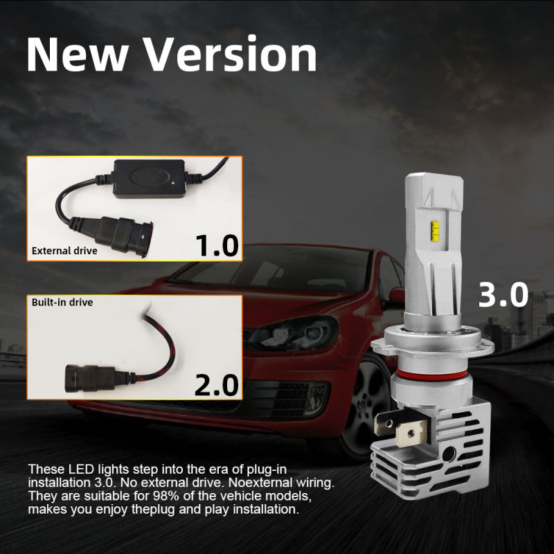 LED Car Light One Car Light Cross-Border Exclusively for Manufacturers 90059006h7h4h11csp